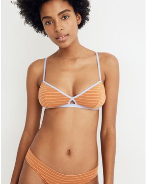MW Cotton-Modal&Reg; Eliza Cutout Bralette - Multicolour