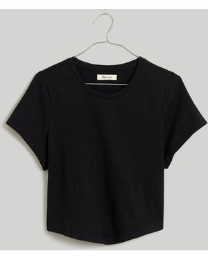 MW Heavyweight Jersey Crewneck Tee - Black