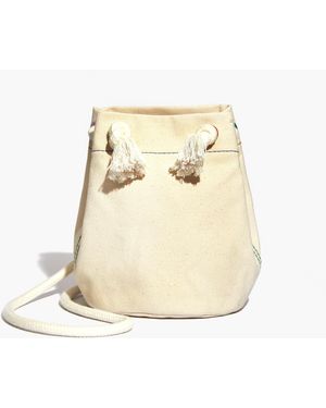 MW The Canvas Transport Convertible Crossbody Bag - Natural