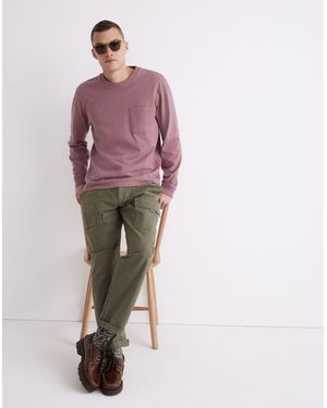 MW Relaxed Long-Sleeve Tee - Pink