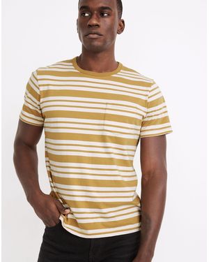 MW Allday Crewneck Pocket Tee - Natural