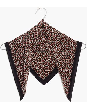 MW Silk Bandana - Brown