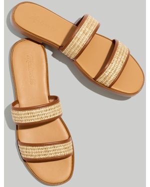MW The Teagan Slide Sandal - White