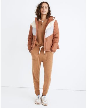 MW Chevron Packable Puffer Jacket - Multicolour