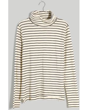 MW Whisper Cotton Turtleneck - White