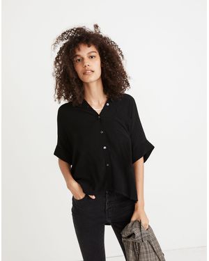 MW Daily Drapey Shirt - Black