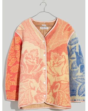 MW Carleen Upcycled Blanket Liner Jacket - Natural