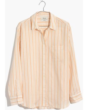 MW Oversized Ex-Boyfriend Shirt - Natural