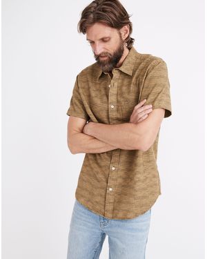 MW Short-Sleeve Perfect Shirt - Natural