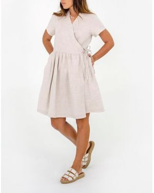 MW Yayi Athena Wrap Dress - White