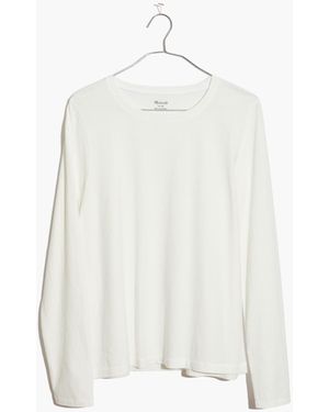 MW Northside Long-Sleeve Vintage Tee - White