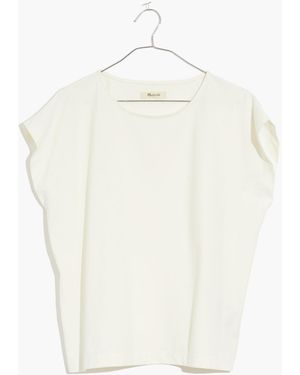 MW Plus Shoulder Tee - White