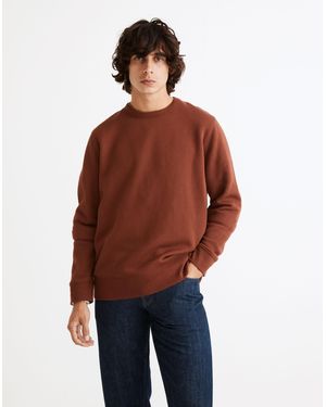 MW L Betterterry Crewneck Sweatshirt - Red