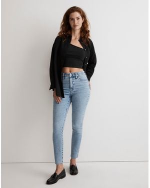 MW Curvy 10&Quot; High-Rise Roadtripper Authentic Skinny Jeans - Blue