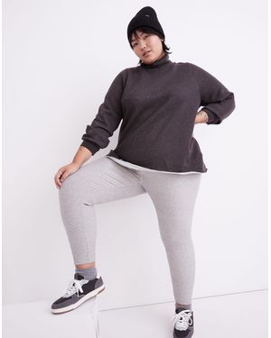 MW "Plus L Superribbed High-Rise 25 1/2" Leggings" - White