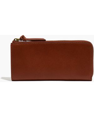 MW The Continental Zip Wallet - Brown