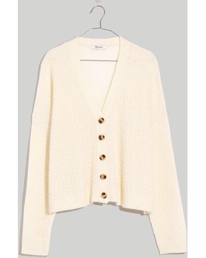 MW Plus Mayfair Jumper Cardigan - Natural