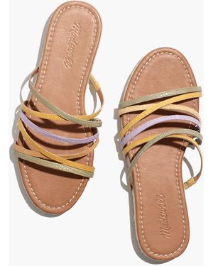 MW The Kathryn Espadrille Slide Sandal - Multicolour