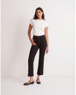 MW Kick Out Crop Jeans - White