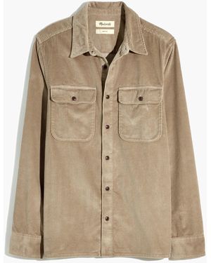 MW Corduroy Easy Long-Sleeve Shirt - Multicolour
