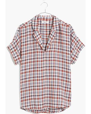 MW Plus Hayden Popover Top - White
