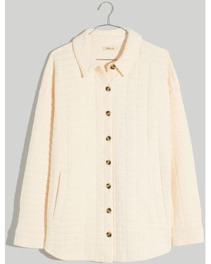 MW Quilted Shirt-Jacket - Natural