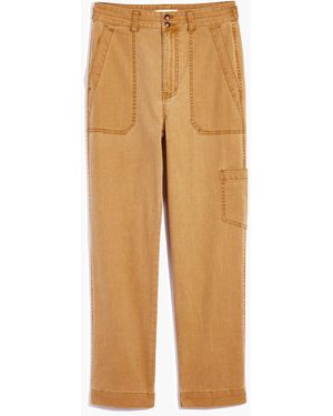 MW Military Straight Trousers - White