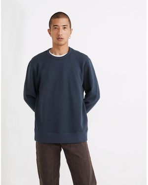 MW L Betterterry Crewneck Sweatshirt - Blue