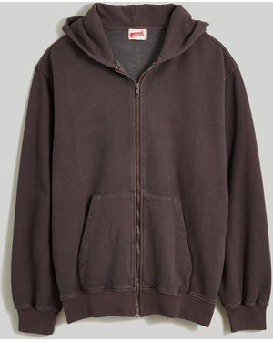 MW The Mccarren Midweight Full-Zip Sweatshirt - Brown