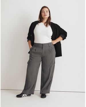 MW The Plus Harlow Wide-Leg Cargo Pant - Black