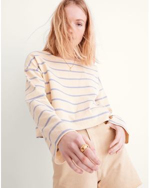 MW Supercrop Long-Sleeve Tee - Natural