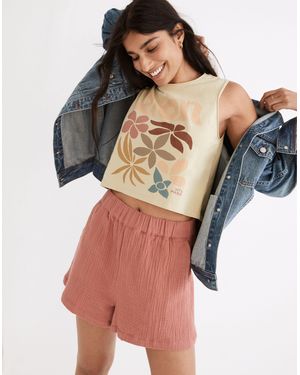 MW Madewell X Parks Project Zion Organic Cotton Crop Tank - Multicolour