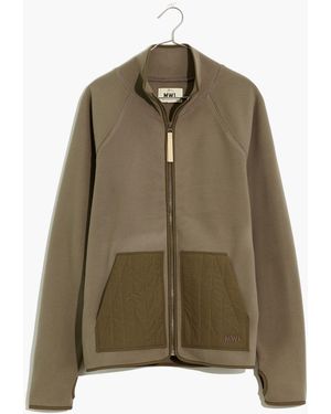 MW L Betterfleece Zip Quilted-Pocket Jacket - Multicolour