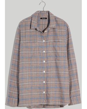 MW Flannel Sunday Shirt - Blue