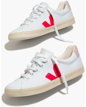 MW Veja&Trade; Canvas Esplar Se Low Trainers - White