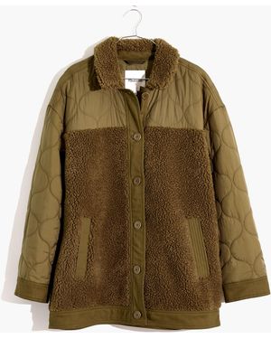MW Hybrid Sherpa Jacket - Green