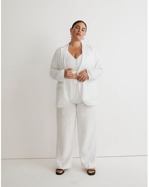MW The Plus Larsen Blazer - White