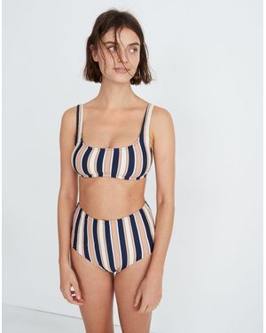MW Madewell Sport Bikini Top - White