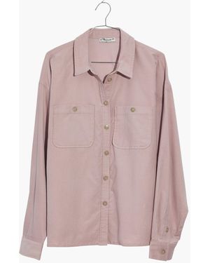 MW Corduroy Shirt-Jacket - Natural