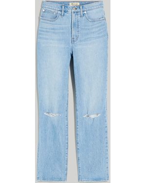 MW The Plus Perfect Vintage Straight Jean - Blue
