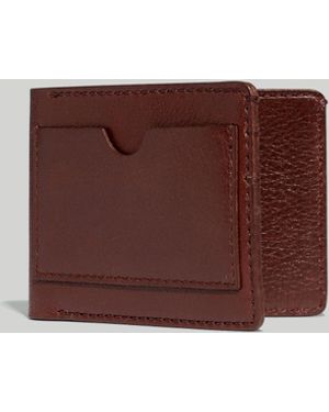 MW Leather Billfold Wallet - Brown