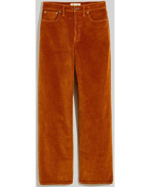 MW The Perfect Vintage Wide-Leg Pant: Corduroy Edition - White