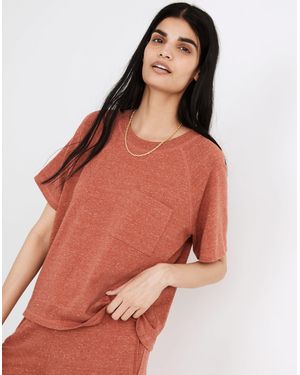 MW L Skyterry Raglan Tee - Orange
