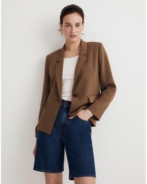 MW The Dorset Crop Blazer - Blue