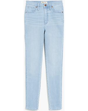 MW "Plus 10" High-Rise Skinny Jeans - Blue