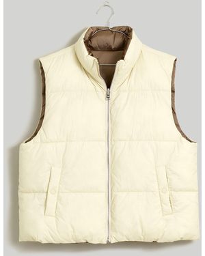 MW Reversible Puffer Vest - Natural