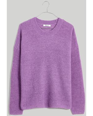 MW The Fineloft Crewneck Jumper - Purple