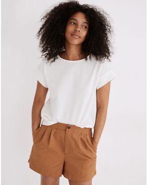 MW Ripstop Track Shorts - White