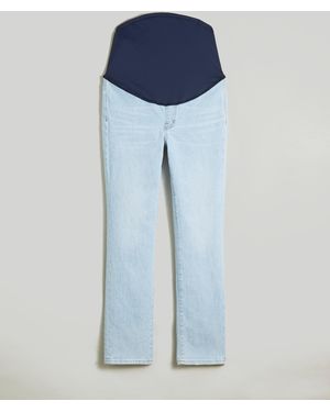 MW Maternity Over-The-Belly Perfect Vintage Jeans - Blue