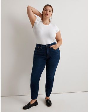 MW The Plus Curvy Perfect Vintage Jean - Blue